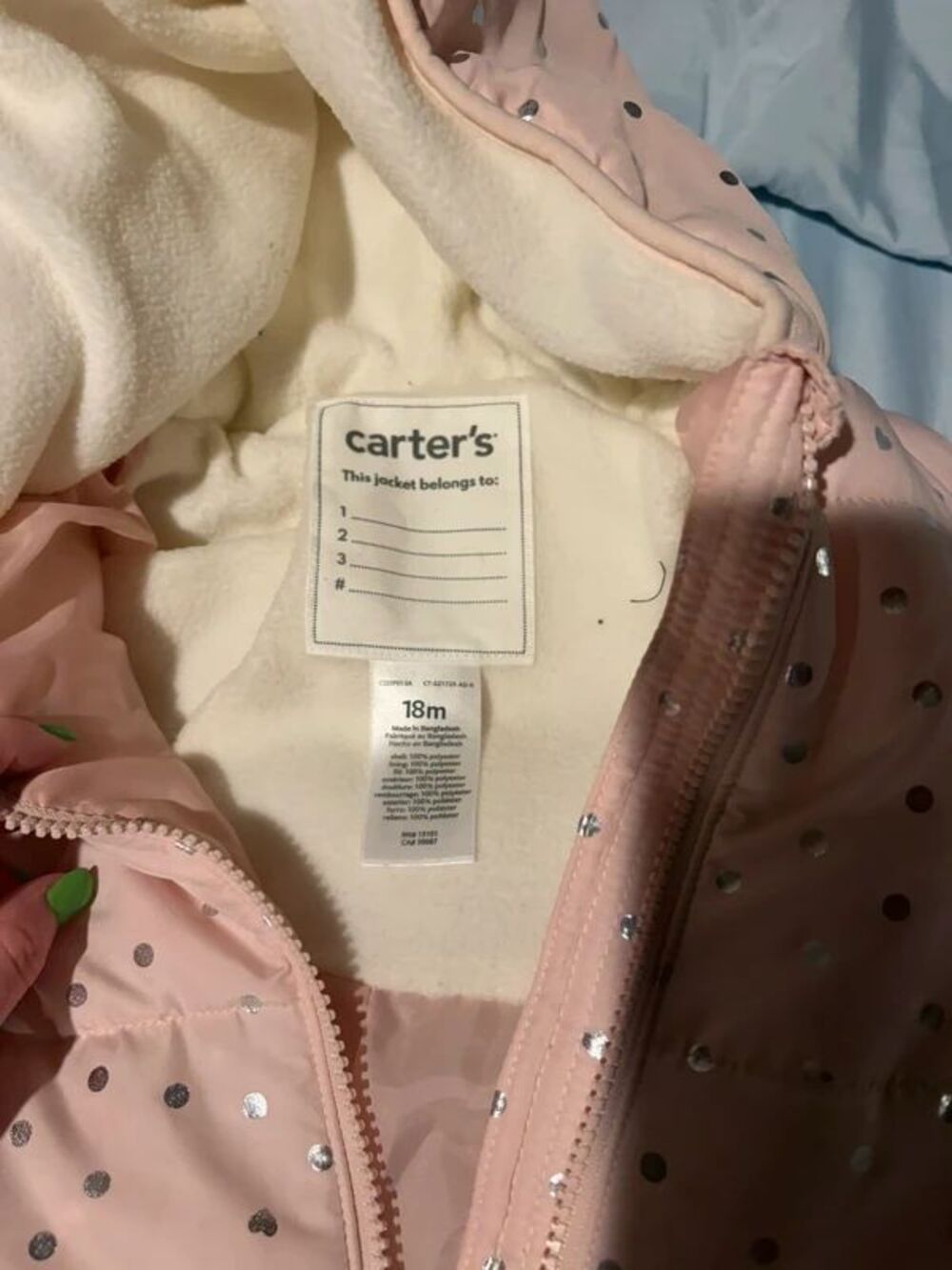 Carters‎ 18m Snow Suit - Picture 9 of 9